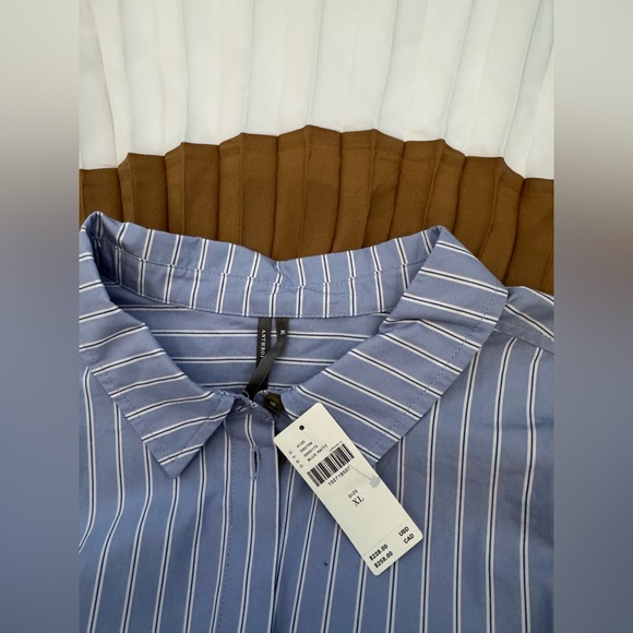 NWT Size XL - The Somerset Colorblock Pleated Twofer Maxi Dress (NWT US$ 228) - Picture 16 of 16